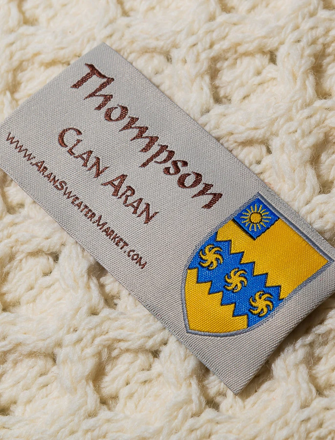 Thompson Clan Aran Poncho