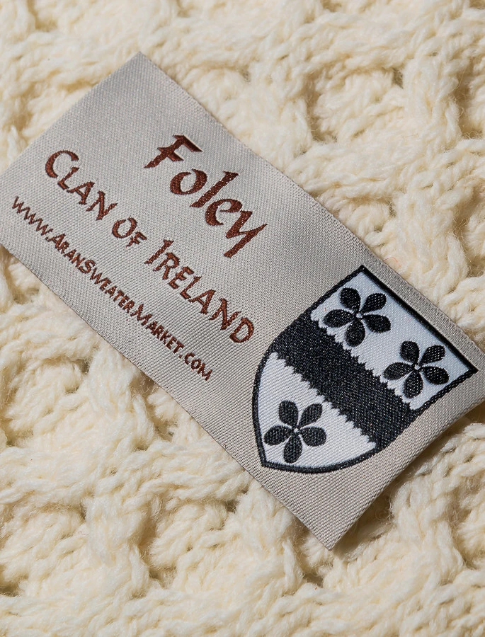 Foley Clan Aran Throw