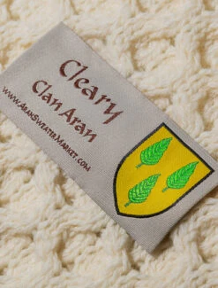Cleary Clan Aran Poncho