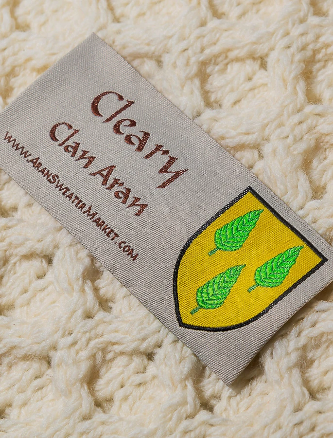 Cleary Clan Aran Poncho