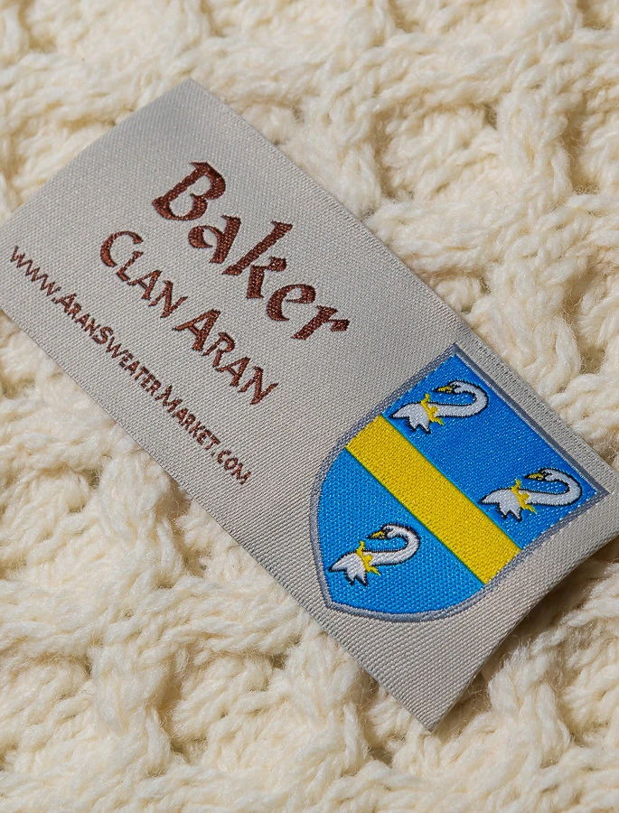 Baker Clan Aran Throw - Image 2