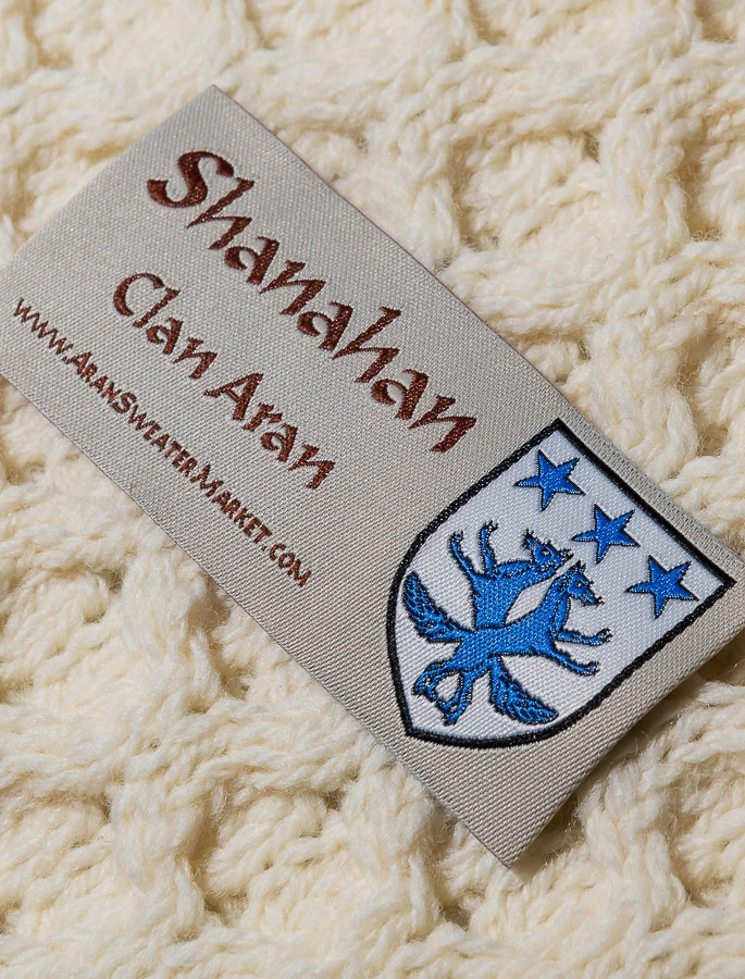 Shanahan Clan Aran Throw - Image 2