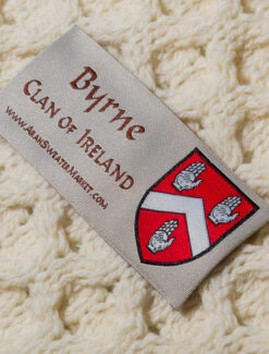 Byrne Clan Aran Poncho