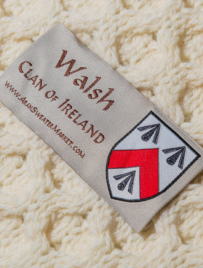 Walsh Clan Aran Throw - Image 2