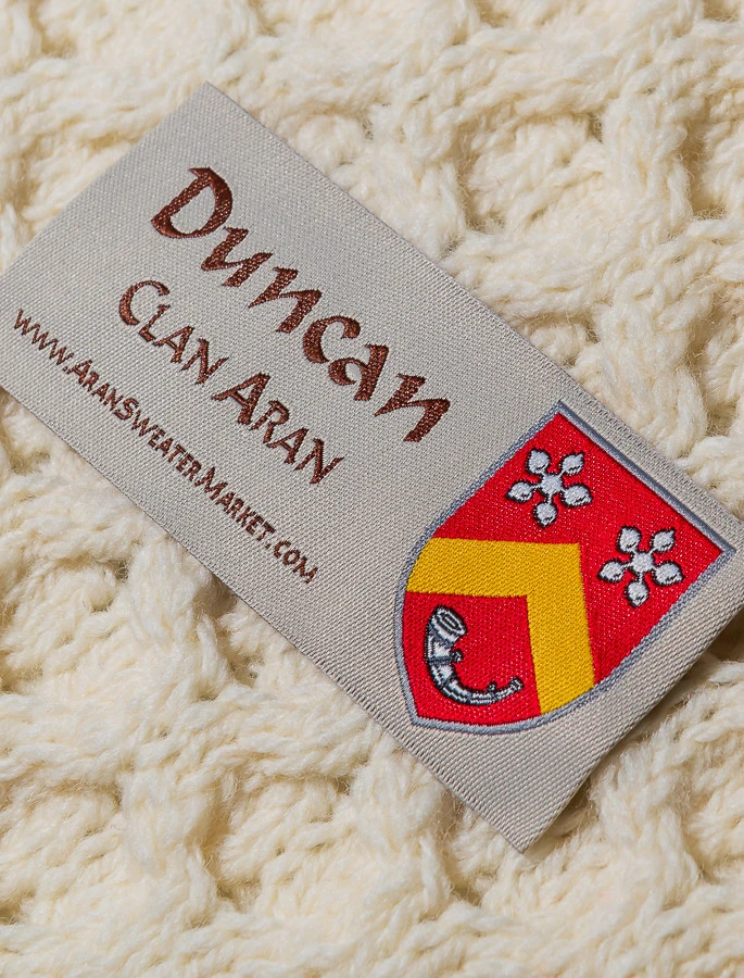 Duncan Clan Aran Throw - Image 4