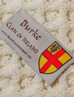 Burke Clan Aran Poncho