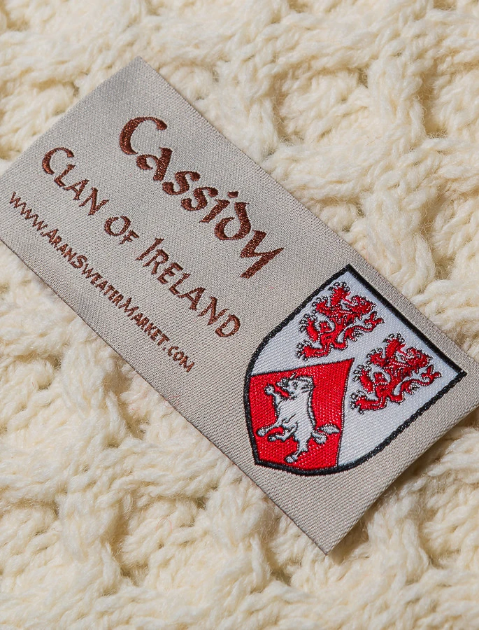 Cassidy Clan Aran Throw