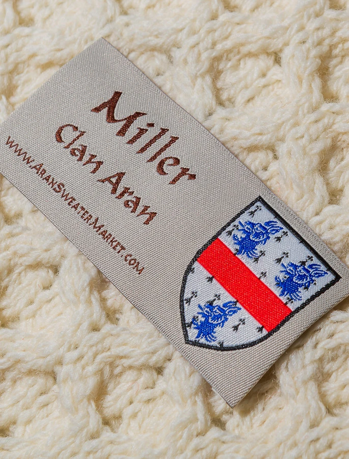 Miller Clan Aran Throw