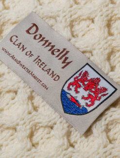 Donnelly Clan Aran Poncho