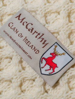 Mc Carthy Clan Aran Poncho