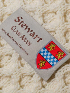 Stewart Clan Aran Poncho