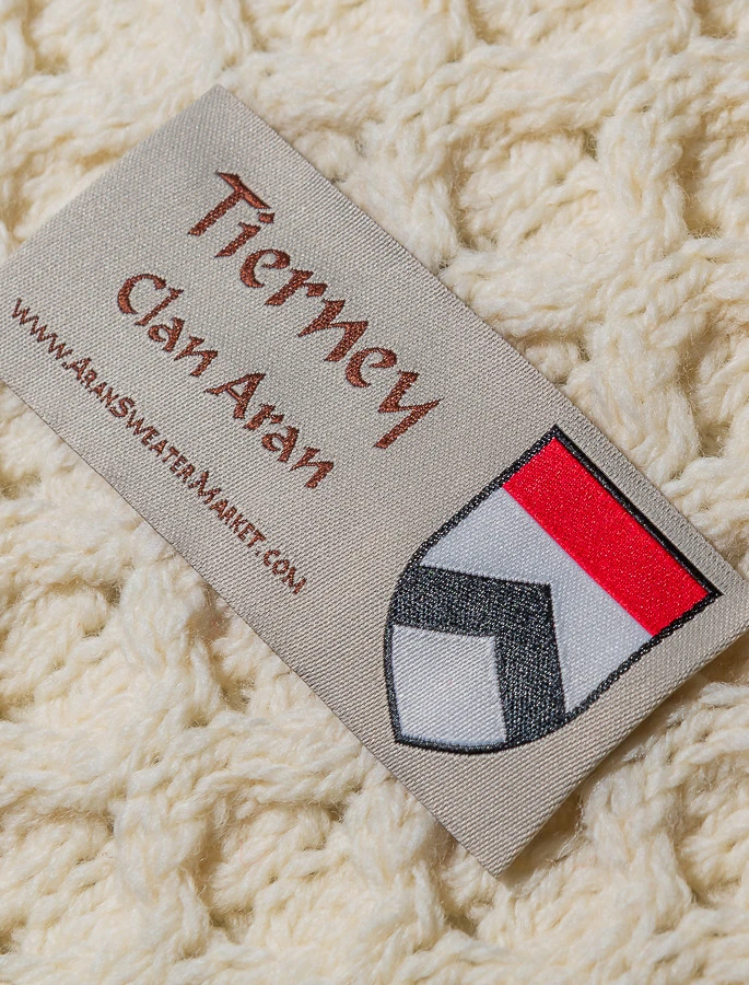 Tierney Clan Aran Throw