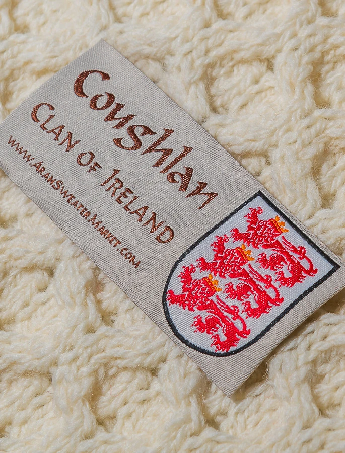 Coughlan Clan Aran Throw - Image 2