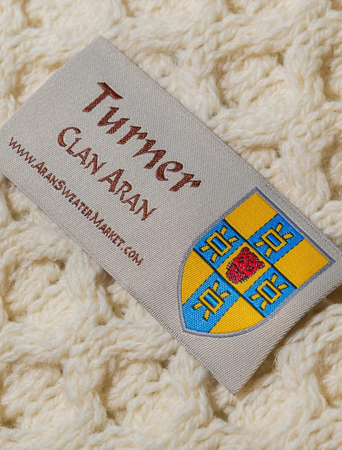 Turner Clan Aran Throw