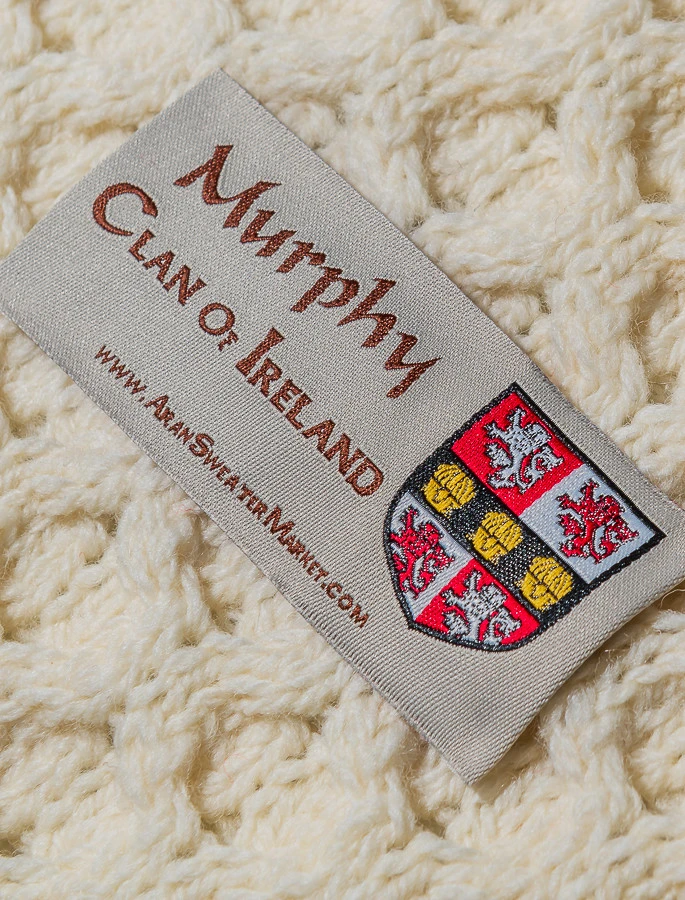 Murphy Clan Aran Throw