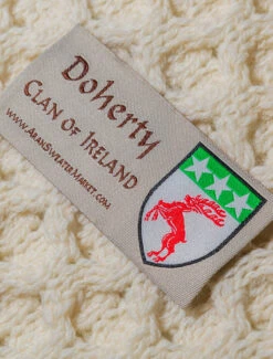 Doherty Clan Aran Throw