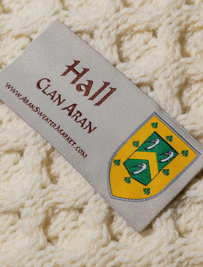 Hall Clan Aran Throw - Image 3