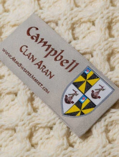 Campbell Clan Aran Poncho