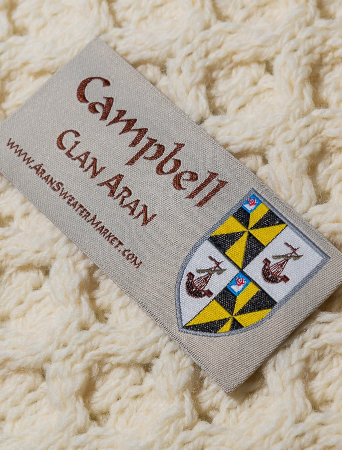 Campbell Clan Aran Poncho