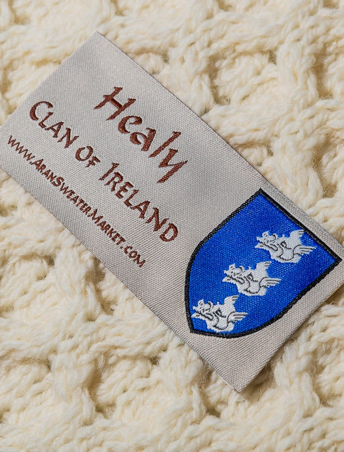 Healy Clan Aran Throw - Image 3