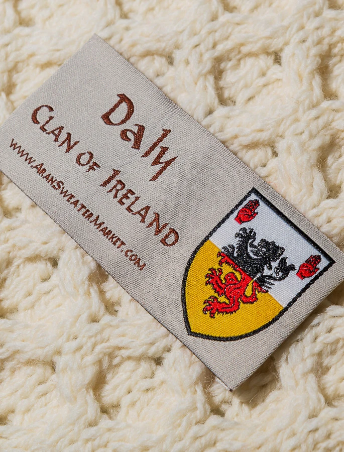 Daly Clan Aran Throw - Image 2