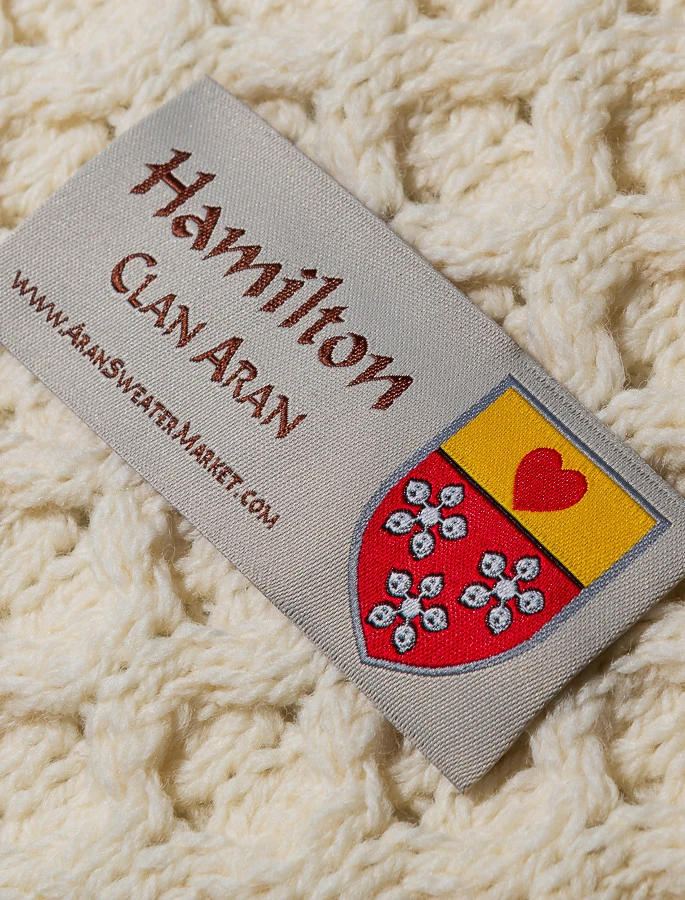 Hamilton Clan Aran Throw - Image 4