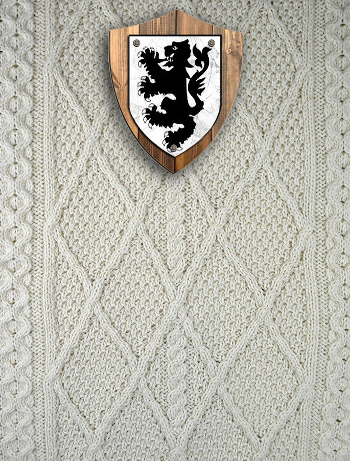 Stapleton Clan Aran Throw