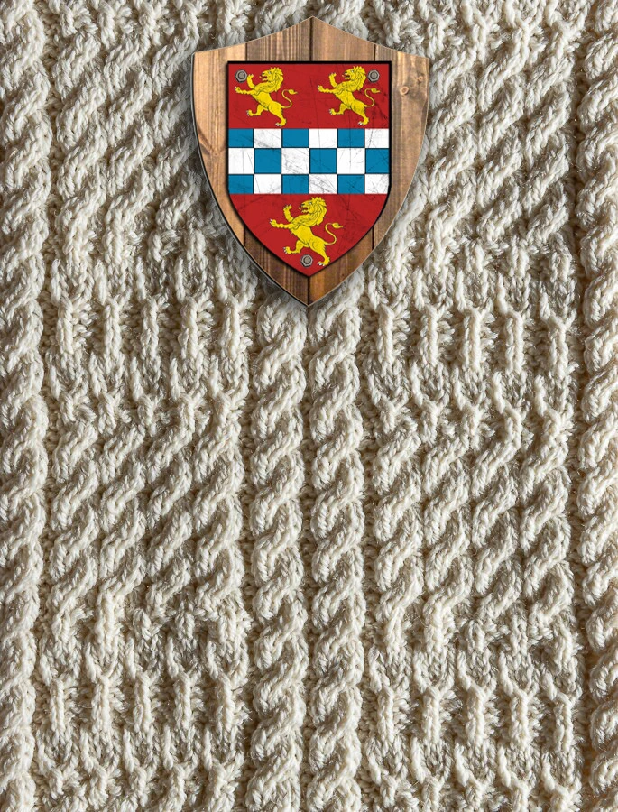 Stewart Clan Aran Throw - Image 2