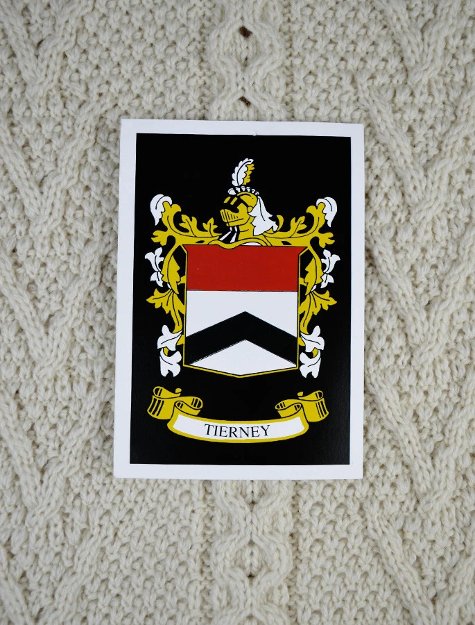 Tierney Clan Aran Throw - Image 2