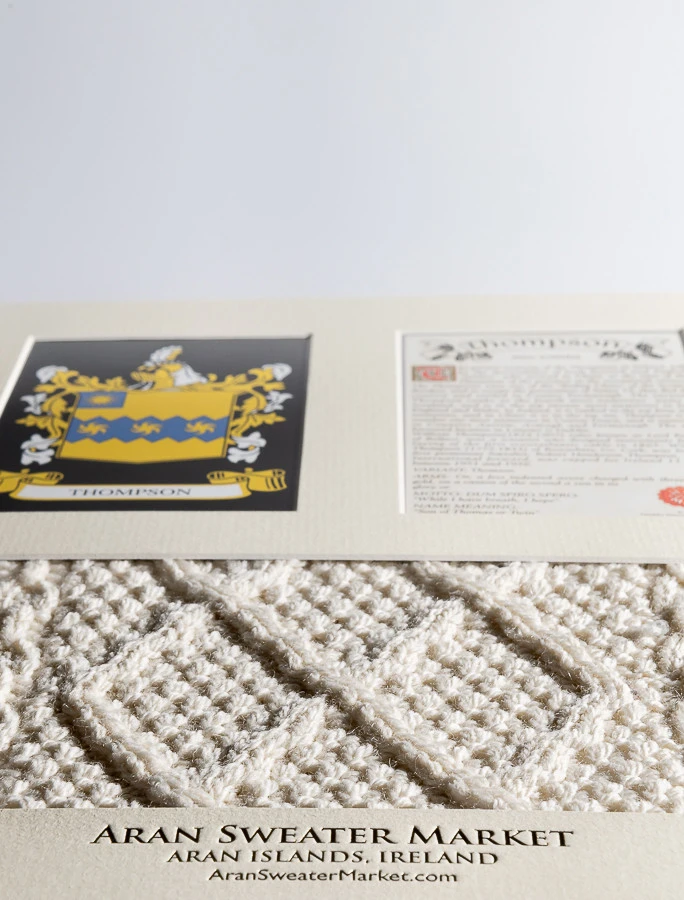 Thompson Clan Aran & History Display - Image 3