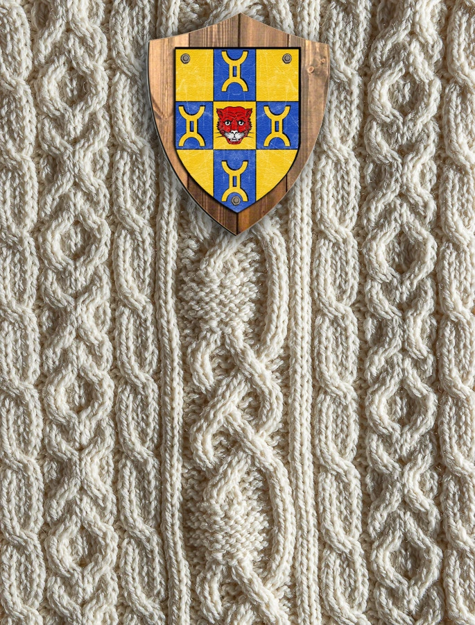 Turner Clan Aran Throw - Image 2