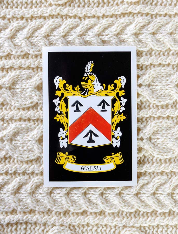 Walsh Clan Aran Throw - Image 4