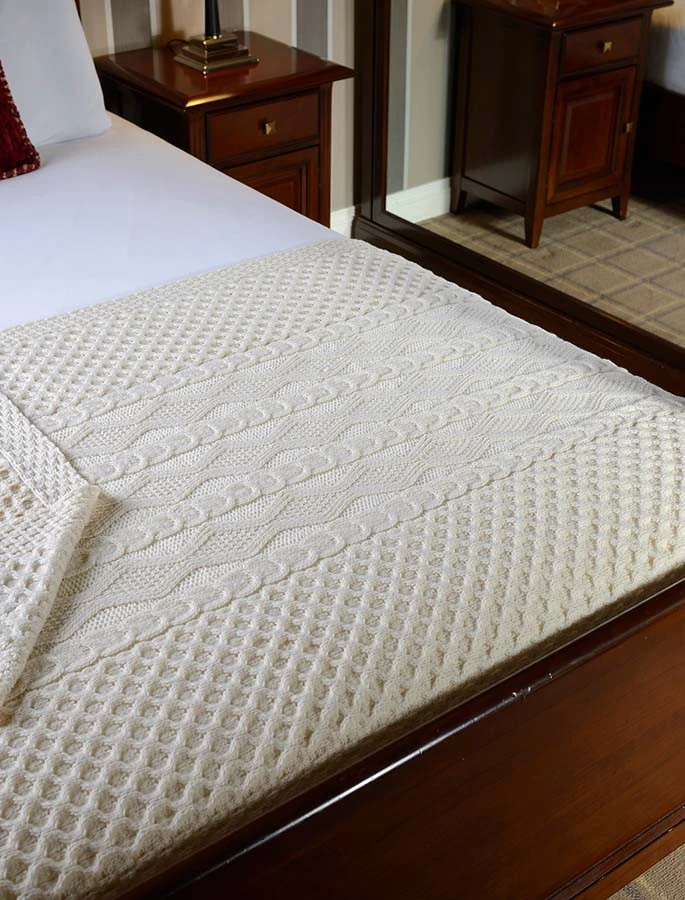 Whelan Clan Aran Throw - Image 2