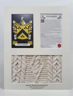 Williamson Clan Aran & History Display
