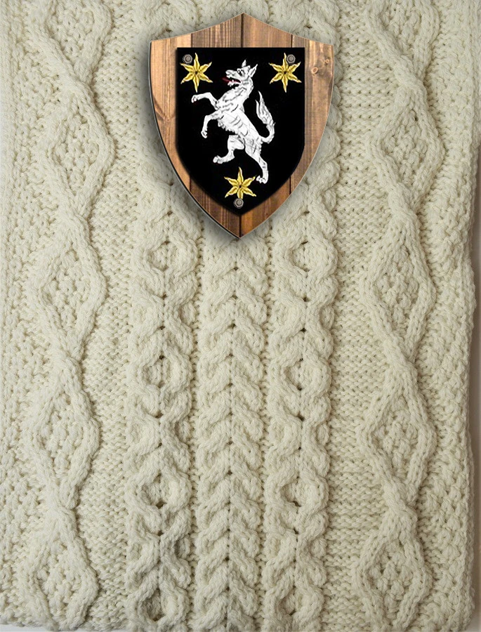 Wilson Clan Aran Throw