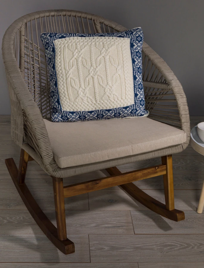 Aran Soft Jacquard Cushion Cover - Image 13
