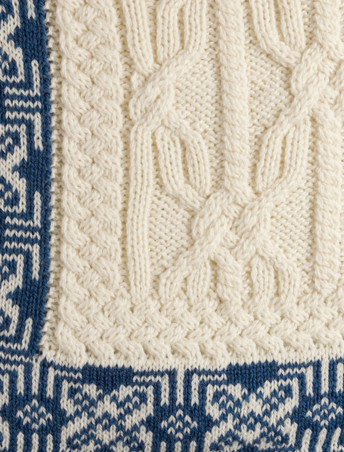 Aran Soft Jacquard Cushion Cover - Image 9