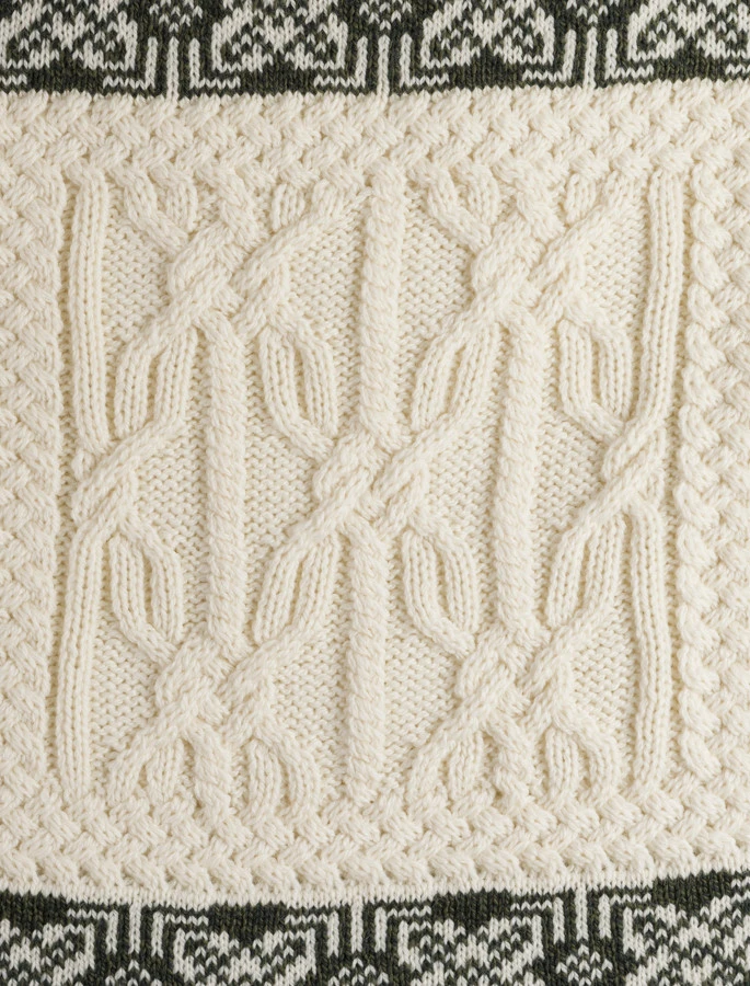 Aran Soft Jacquard Cushion Cover - Image 12