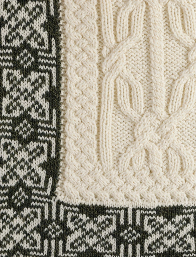 Aran Soft Jacquard Cushion Cover - Image 7