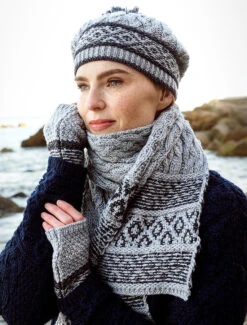 Ladies Fairisle Merino Wool Hat