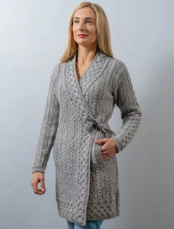 Aran Wrap Cardigan