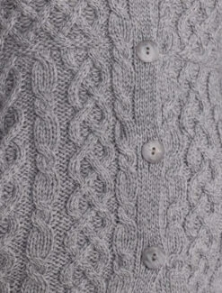 ‎Aran A-Line Lace‎ Cardigan