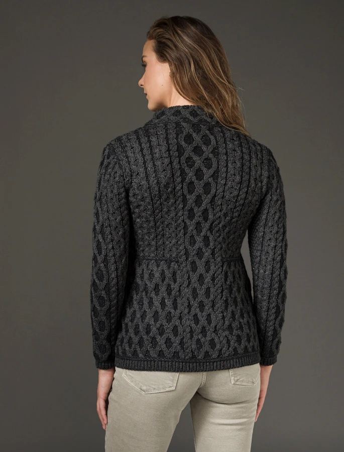 Plated Cardigan With Celtic Zip - Image 17