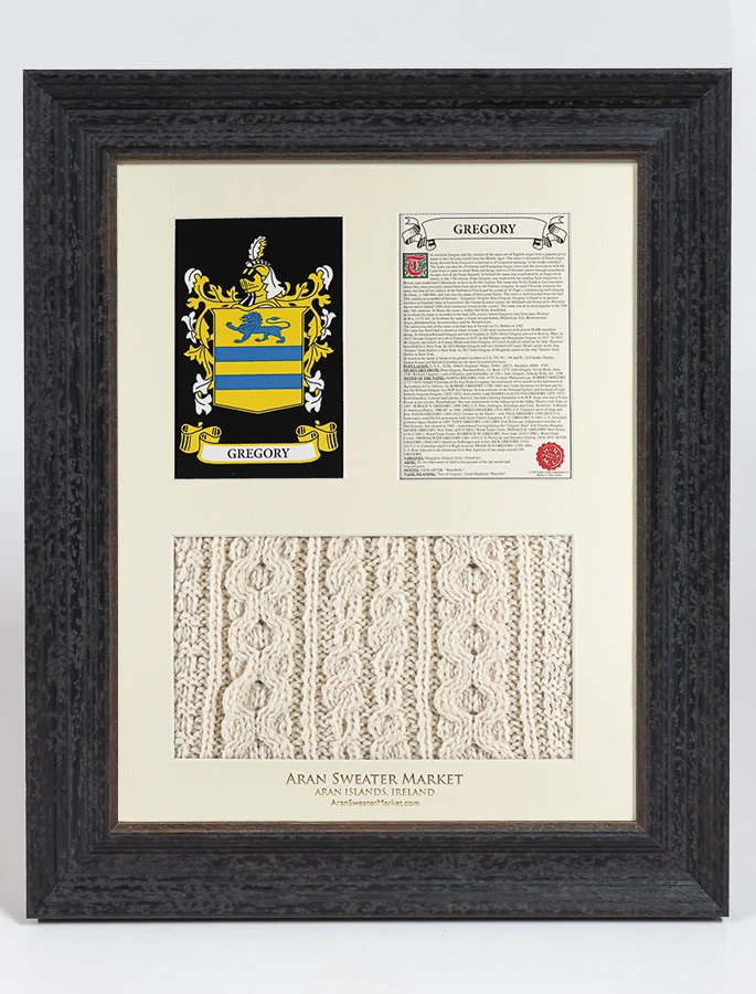 Gregory Clan Aran & History Display - Image 2