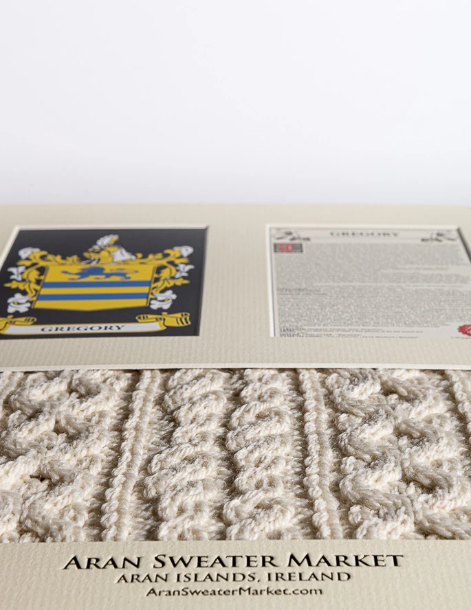 Gregory Clan Aran & History Display