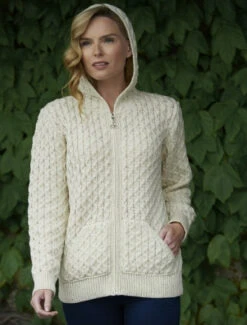 Merino Honeycomb Hoodie