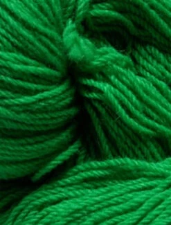 Aran Wool Knitting Hanks - Kelly Green