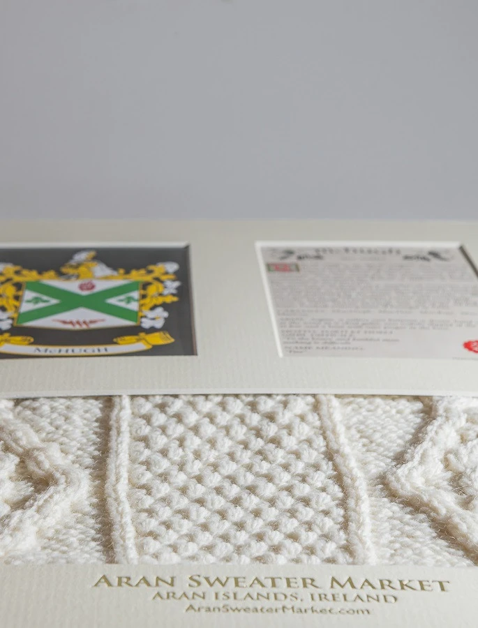 Mc Hugh Clan Aran & History Display