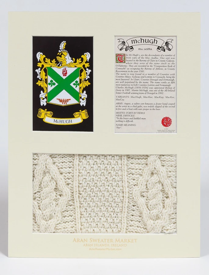 Mc Hugh Clan Aran & History Display - Image 2