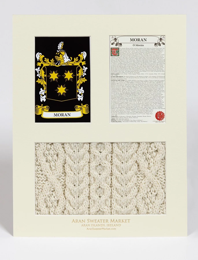 Moran Clan Aran & History Display